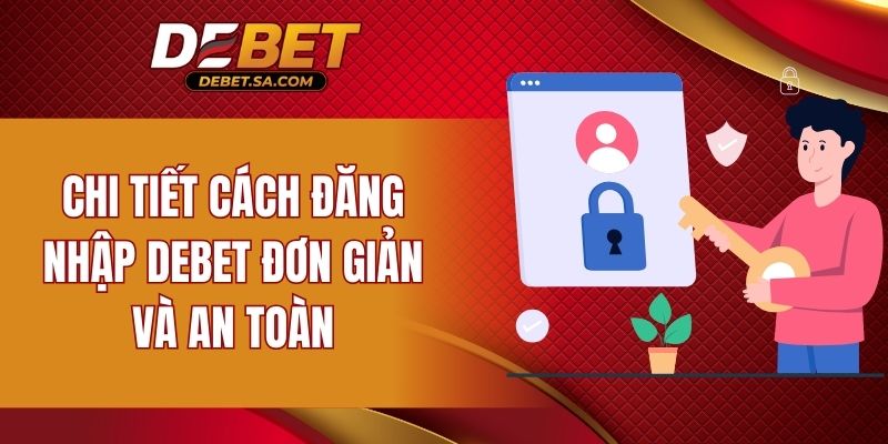 Chi tiết cách đăng nhập DEBET đơn giản và an toàn
