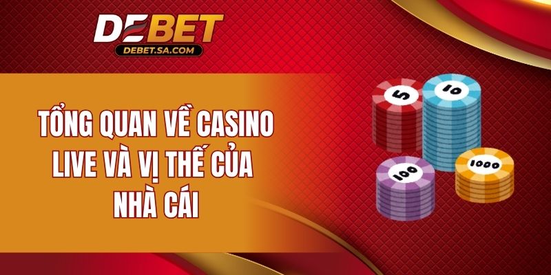 Tổng quan về casino live và vị thế của nhà cái