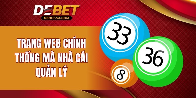 Trang web chính thống mà nhà cái quản lý